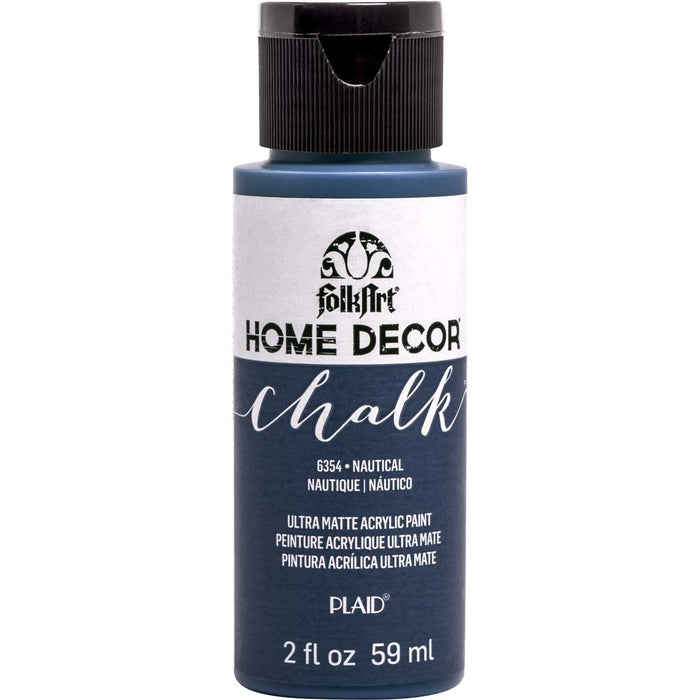 FolkArt Home Decor Chalk Paint; 2oz. (12 Colors)