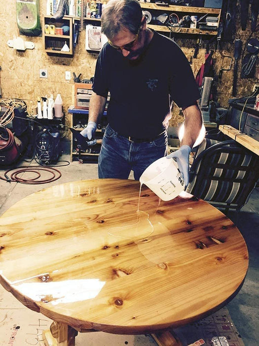 FamoWood 5050110 Glaze Coat Kit - Gallon Clear (4)