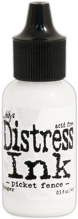 Tim Holtz Ranger Distress - Picket Fence Ink Pad and Re-Inker Bundle