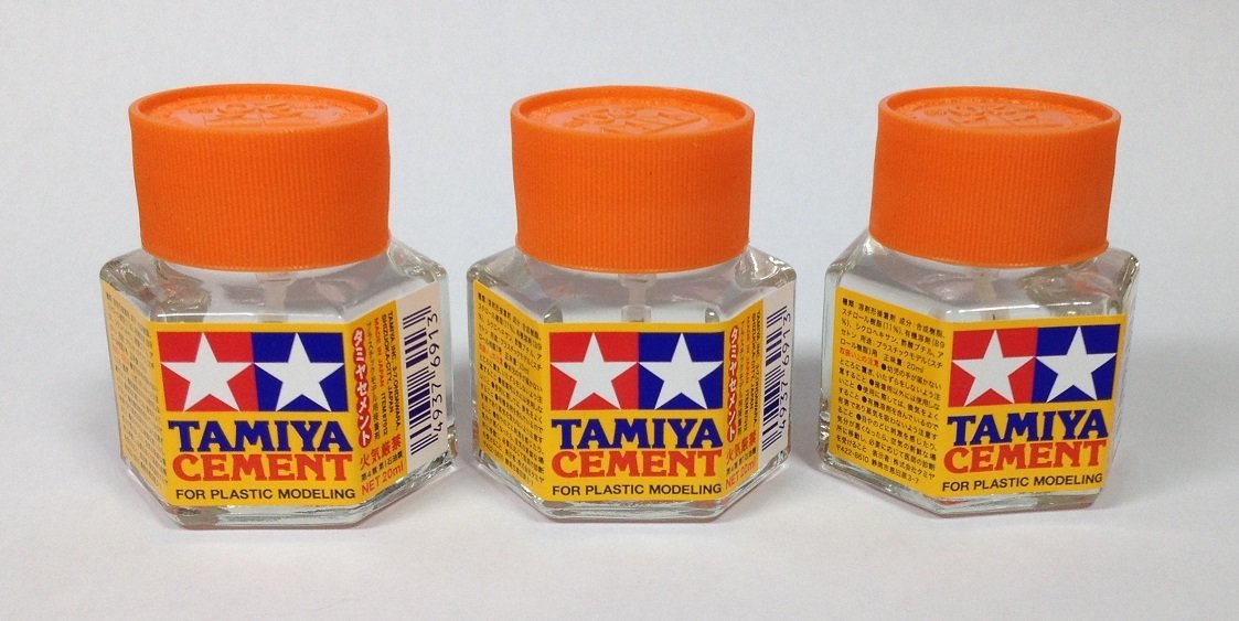 TAMIYA 87012 Plastic Cement 20ml 3pcs Set [Japan Import]