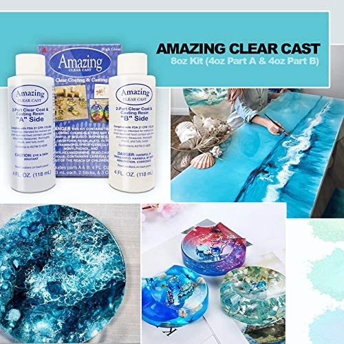 Amazing Clear Cast, Mica Powder and Supplies Bundle