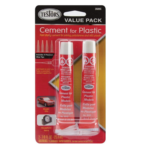 Testor Corp. Cement Value Pack, 2 - 7/8oz. + Tips — Grand River Art Supply