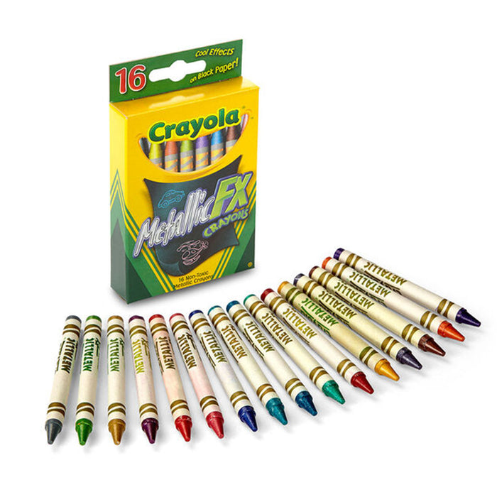 Crayola® Metallic FX Crayons, 16ct.