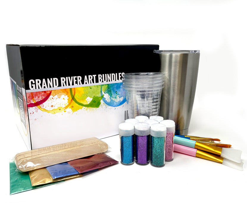 Glitter & Epoxy Tumbler Kit — Grand River Art Supply