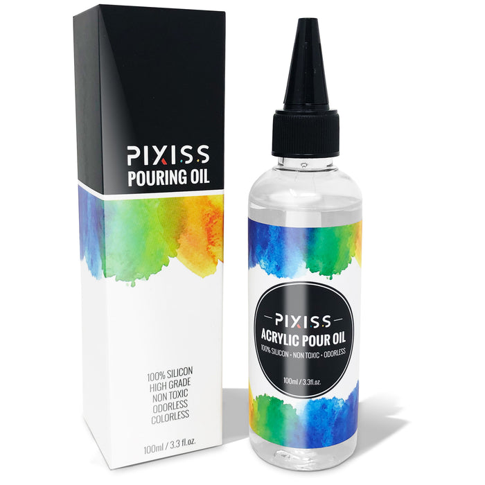 Pixiss Silicone Pouring Oil - For Creating Cells