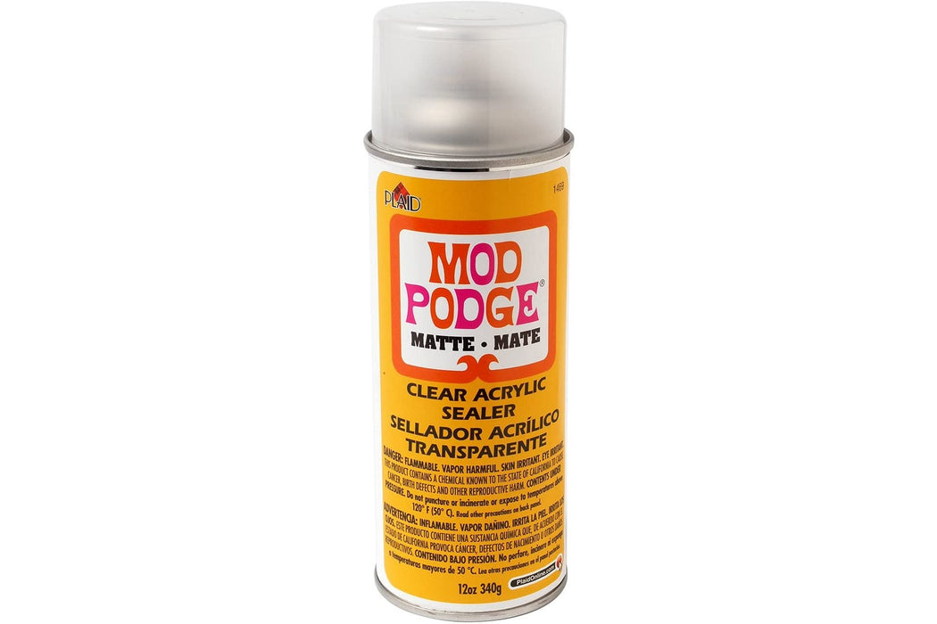 Mod Podge Clear Acrylic Sealer, 12oz, Matte