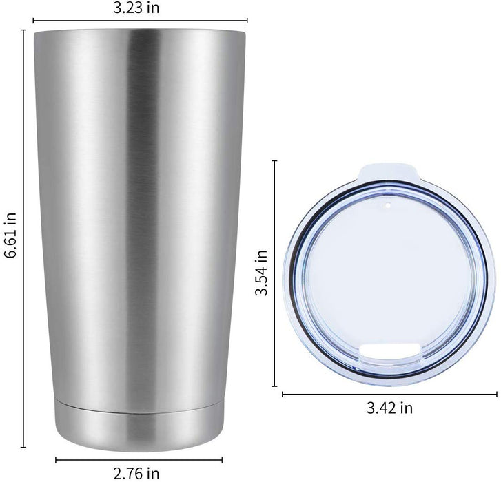 Pixiss Double Wall Tumbler Cups Bulk (4 pack) - 20 oz Stainless Steel Hot  and Cold Tumbler 4 Reusabl…See more Pixiss Double Wall Tumbler Cups Bulk (4
