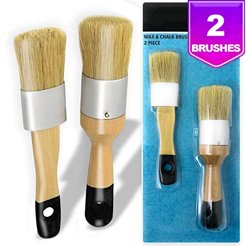 Pixiss Wax & Chalk Brush Set 2 Pack