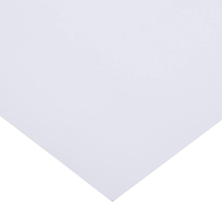 American Crafts Smooth Cardstock 12"X12"-White 25 per Pack