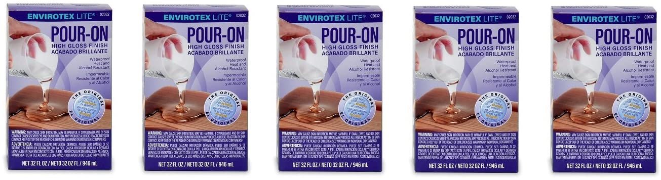 Environmental Technology 32-Ounce Kit Lite Pour-On, High Gloss Finish (5-Pack)