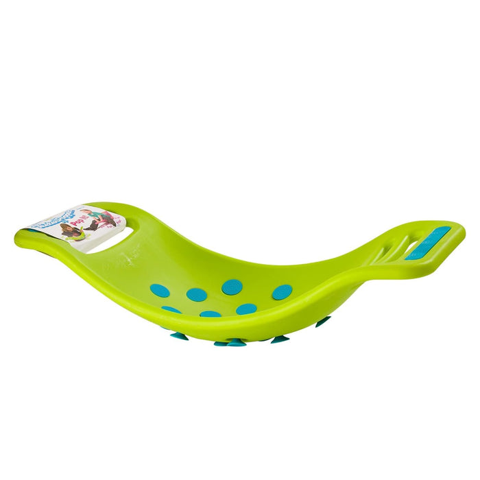 Fat Brain Toys Teeter Popper - Green - Active Sensory Excitement Ages 3 and Up