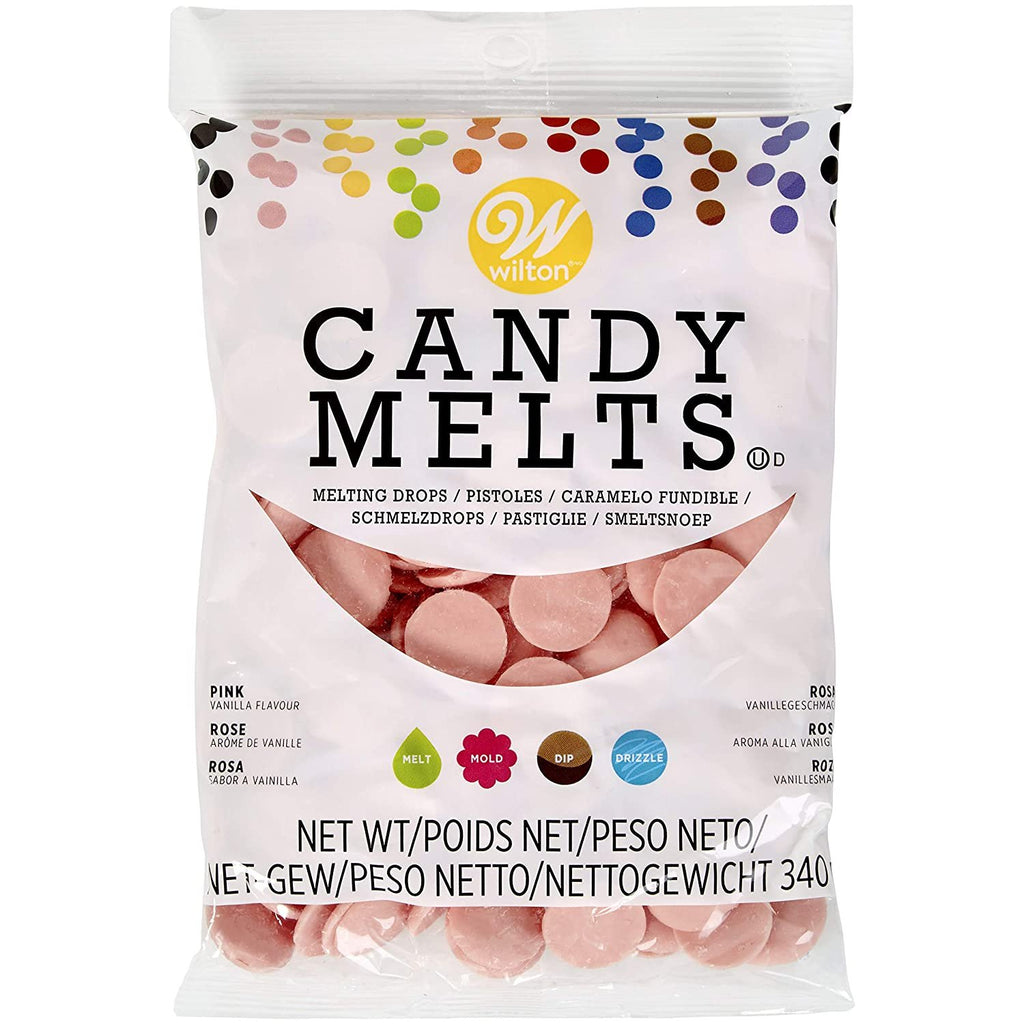 Wilton Candy Melts - Pink 340g — Grand River Art Supply