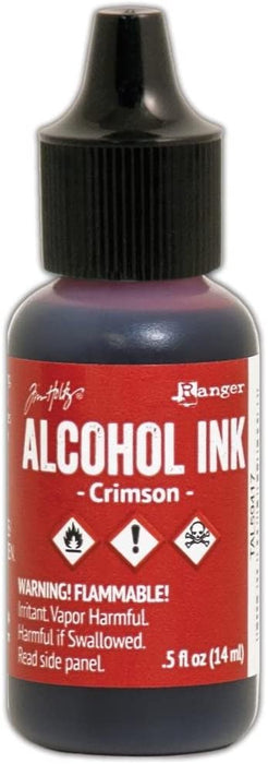 Tim Holtz Adirondack Alcohol Ink 0.5oz - Crimson