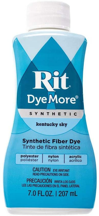 Synthetic Rit Dye More Liquid Fabric Dye – Wide Selection of Colors – 7 Ounces