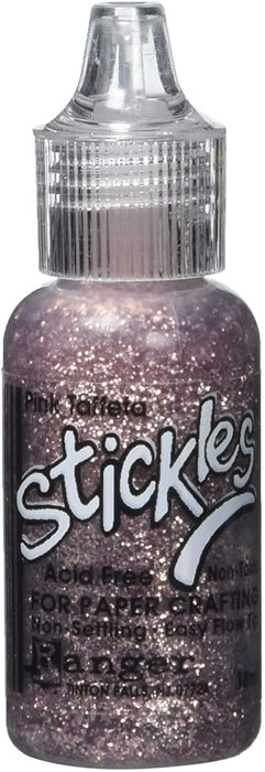 Ranger Stickles Glitter Glue, 0.5-Ounce, Pink Taffeta