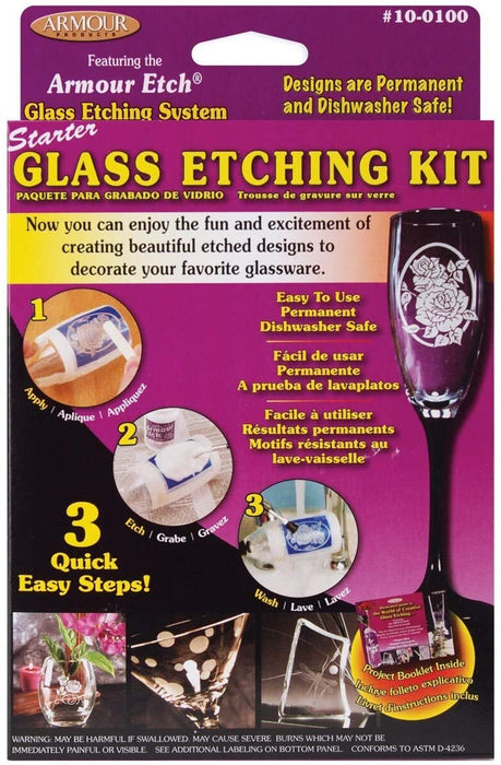 Rub N Etch Deluxe Glass Etching Starter Kit