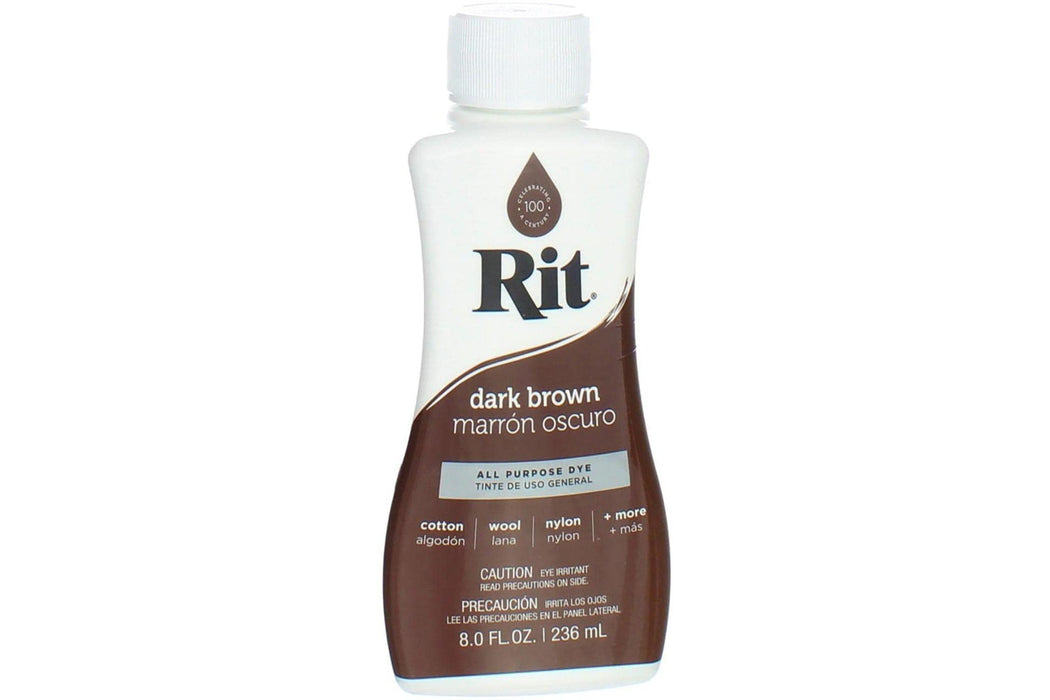 Rit Dye Liquid 8oz-Dark Brown