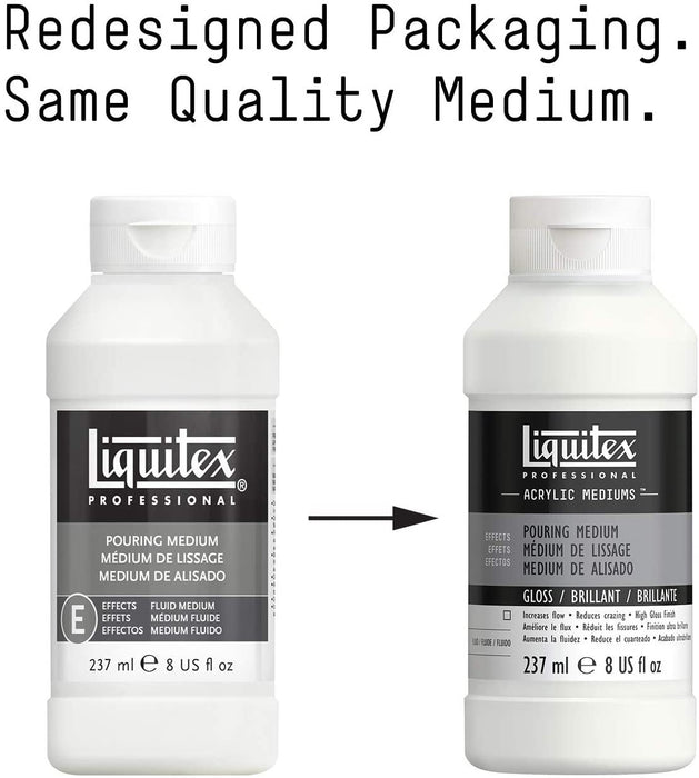 Liquitex Professional Pouring Effects Medium, 8-oz