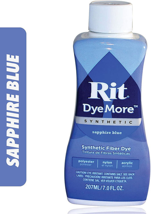 RIT Liquid Fabric Dye Kit Bundle (3-Piece Set) Navy Blue, Sapphire