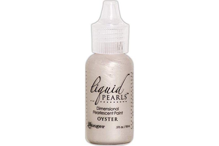 Ranger Liquid Pearls Dimensional Pearlescent Paint .5oz-oyster