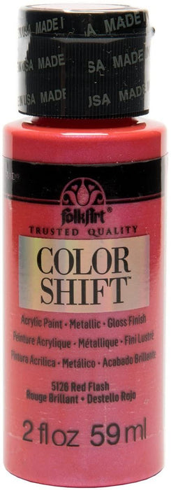 FolkArt 2 oz. Metallic Acrylic Paint- Bright Red
