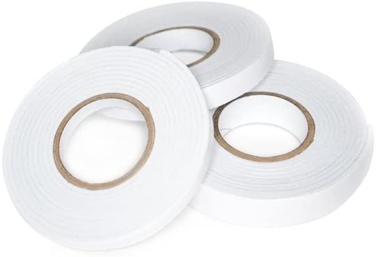 Forever in Time PD506 Dual-Adhesive Foam Tape, 0.25in/0.35in/0.5in