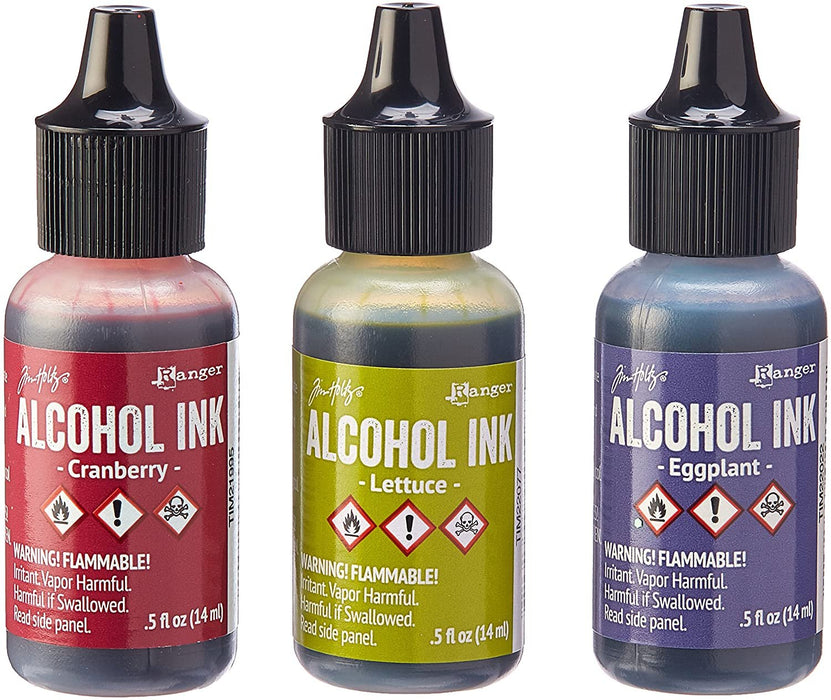 Ranger Adirondack Alcohol Ink 1/2-Ounce 3/Pkg — Grand River Art Supply