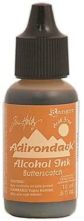 Ranger Adirondack Alcohol Inks butterscotch earthtones [PACK OF 6 ]