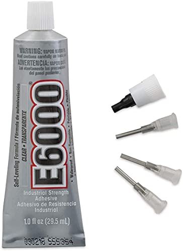  E6000 8-Pack 0.18 Ounce Bottles Industrial Strength Adhesive  for Crafting and Pixiss Wooden Art Dotting Stylus Pens 5 pcs Set -  Rhinestone Applicator Application Kit : Arts, Crafts & Sewing