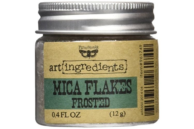 Creative Converting Finnabair Art Ingredients Mica Flakes, 0.4 FL OZ , Frosted