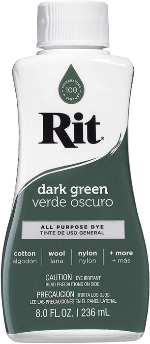 All-Purpose Liquid Dye, 8 Fluid Ounce (Dark Green)