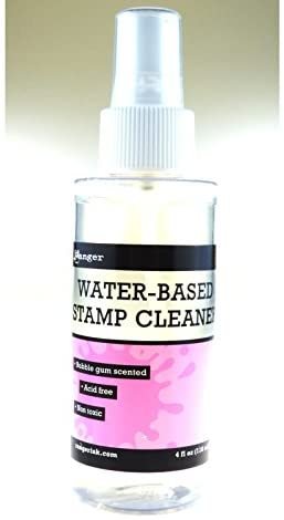 Ranger WCS01690 Inkssentials Water-Based Stamp Cleaner 4-Ounce