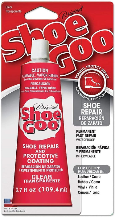Shoe GOO Adhesive, 3.7 fl oz (6 Pack, Clear)