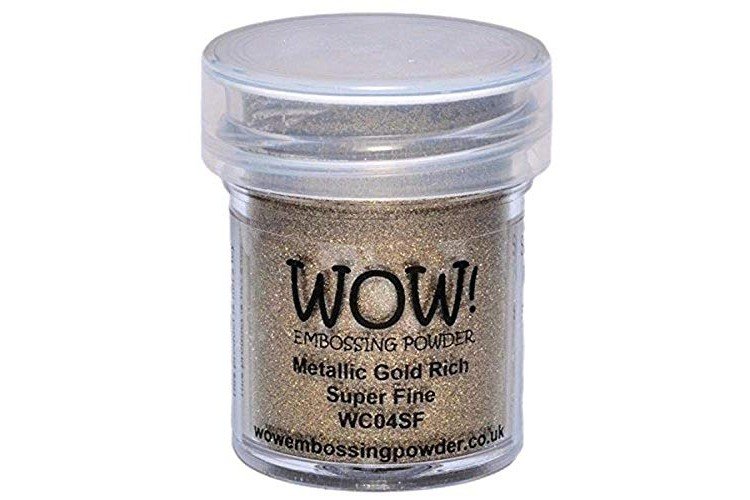 Wow Embossing Powder WOW Embossing Powder, 15ml, Gold Rich