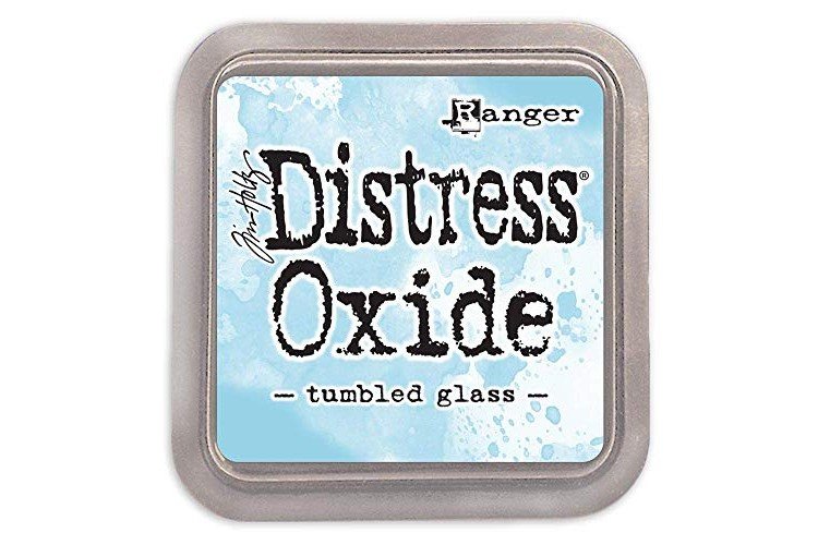 Ranger Ink Pad Tumbled Glass, Distress Oxide