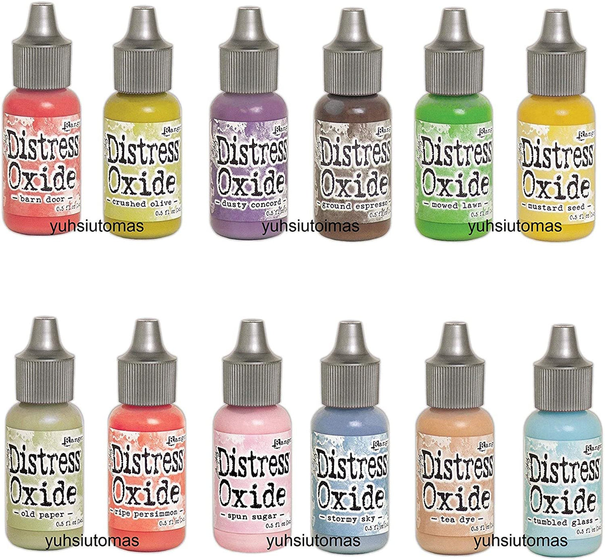 Ranger Tim Holtz Distress Oxide Reinker Set Of 12 (Summer 2018