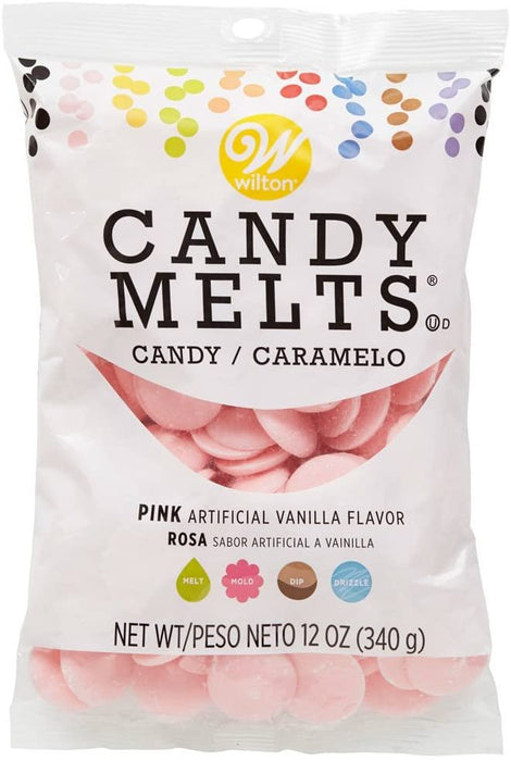 Wilton Candy Melts Flavored 12Oz Bright White, Vanilla