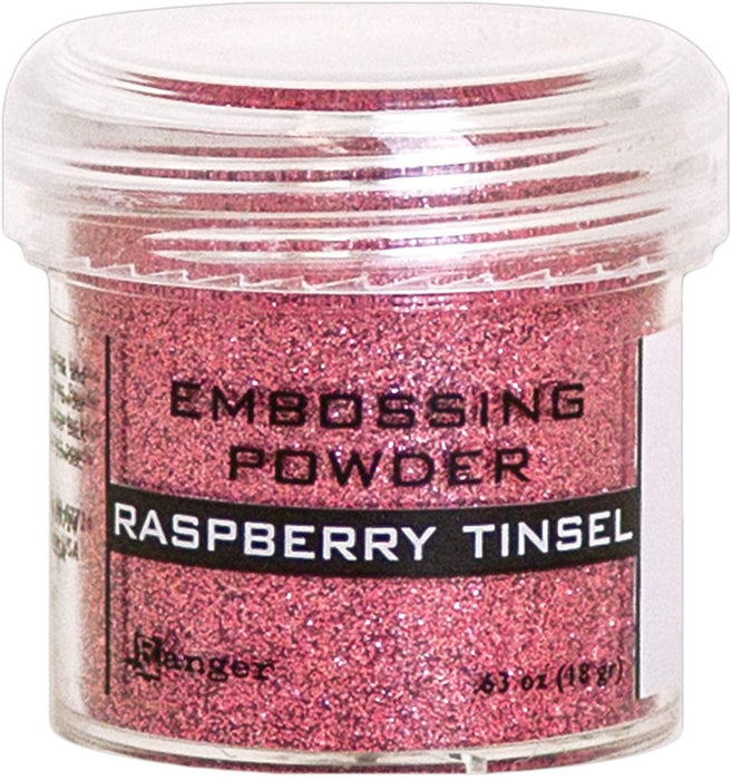 Ranger Embossing Powder Raspberry Tinsel