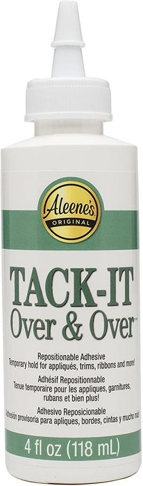 Aleene's 29-2 Tack-It Over & Over Liquid Glue 4oz