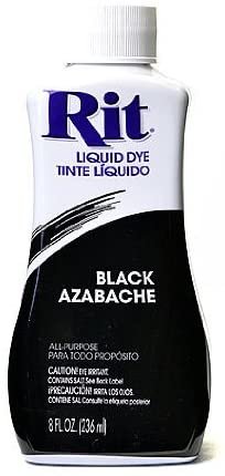 Rit Dyes black liquid 8 oz. bottle [PACK OF 4 ]