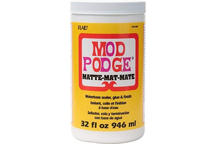 Mod Podge CS11303 Waterbase Sealer, Glue & Decoupage Finish, 32 oz, Matte