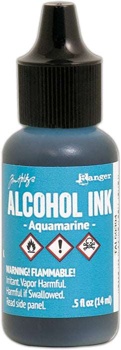 Ranger Aquamarine Tim Holtz Alcohol Ink .5oz