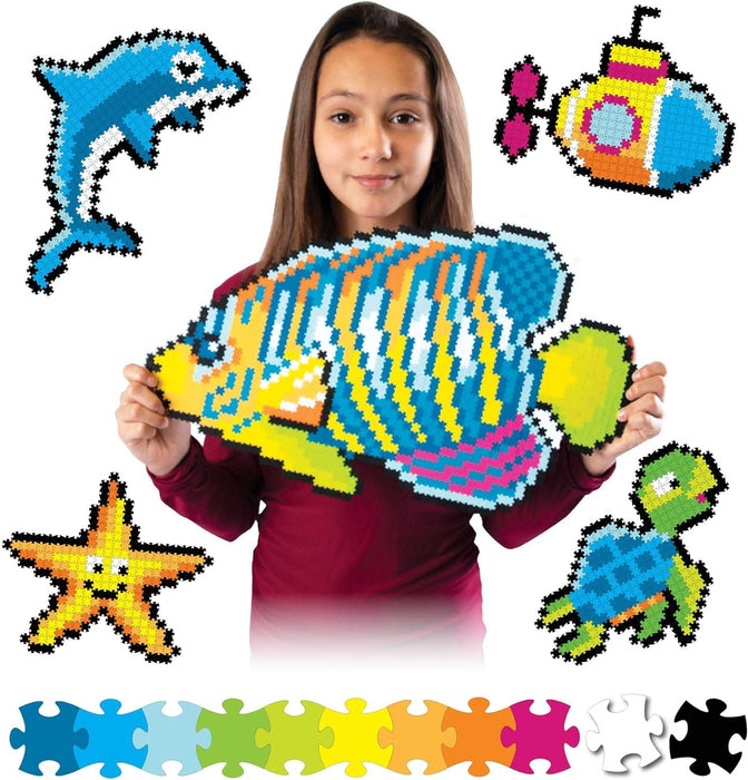 Fat Brain Toys F2001 Jixelz Under The Sea, Multicoloured, ‎25 x 17 x 5 cm 340.19 Grams