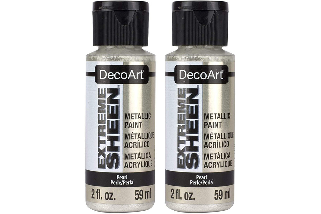 DecoArt 2 Ounce, Pearl Extreme Sheen Paint (Тwo Рack)