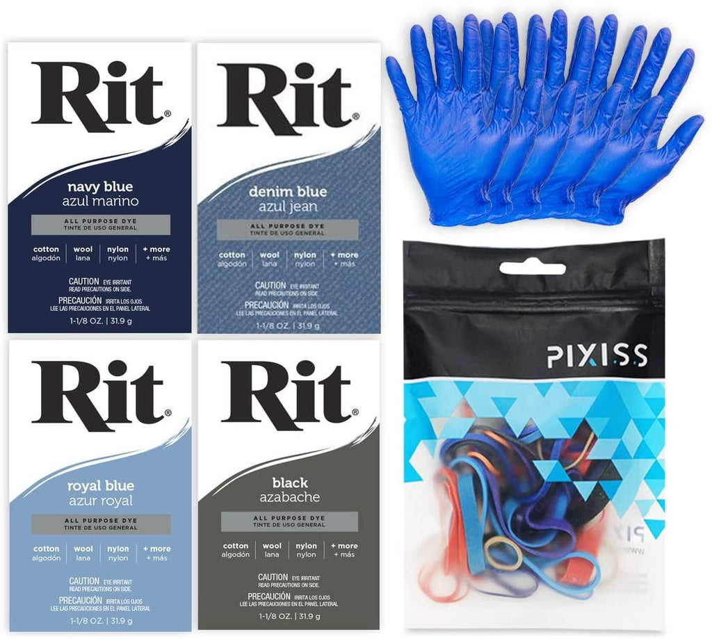 Rit All-Purpose Powder Dye Black 3 Pack