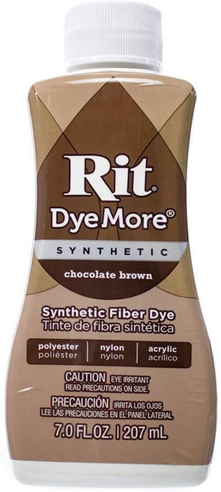 Rit DyeMore Liquid Dye, Chocolate Brown 7-Ounce