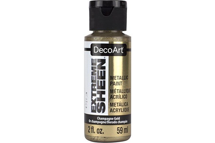 DecoArt 2 Ounce, Champagne Gold Extreme Sheen Paint