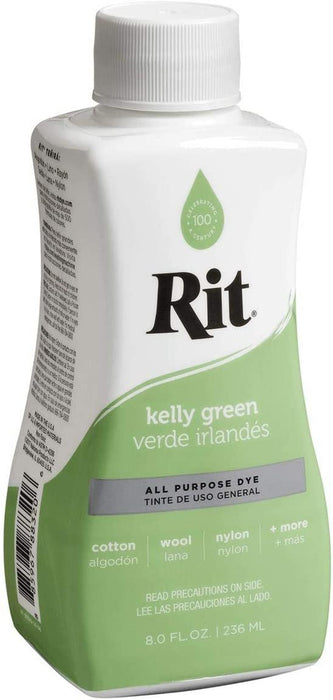 Rit Dye Rit All Purpose Liquid Dye 236ml, Kelly Green — Grand River Art  Supply