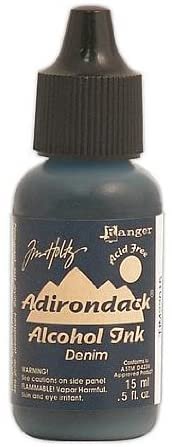 Ranger Adirondack Alcohol Inks denim earthtones [PACK OF 6 ]