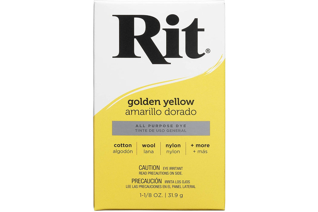 Rit, Golden Yellow Purpose Powder Dye, 1-1/8 oz